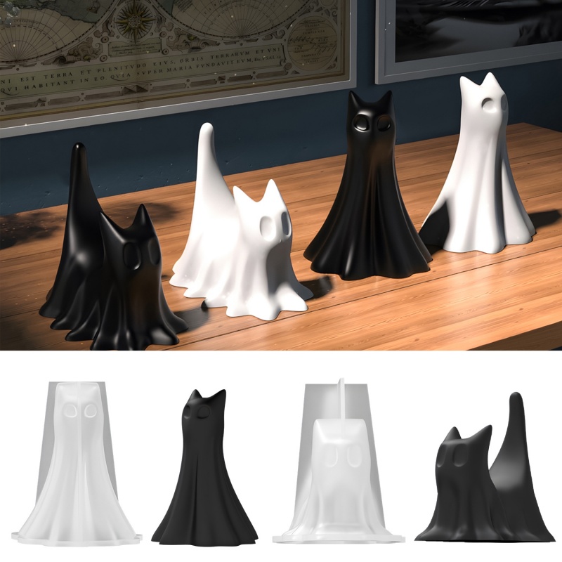 Candle Making Tutorial - Moule en plâtre et Silicone, chat