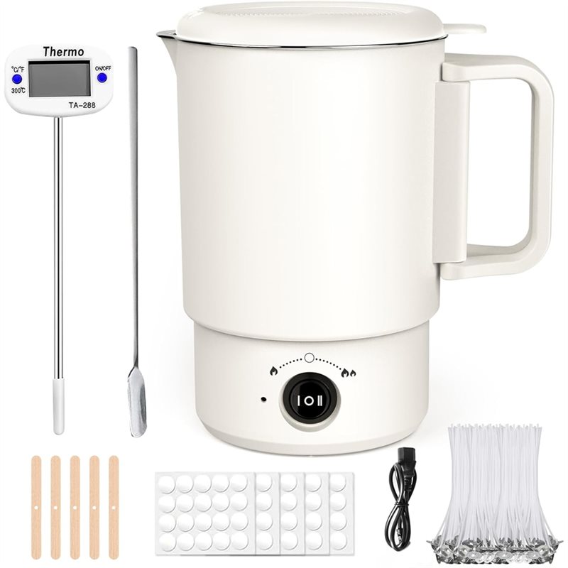 Candle Making Jug - Kit de pot à cire électrique