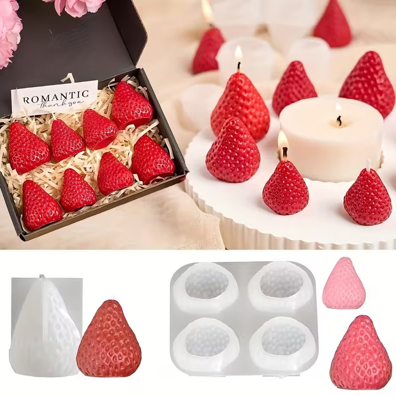 Candle Making Tutorial - Moule à bougie en silicone en