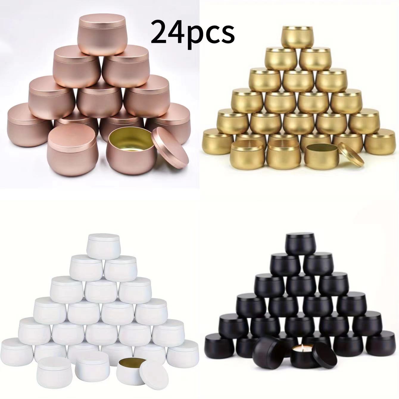 Candle Making Jars With Lids - Boîtes polyvalentes 