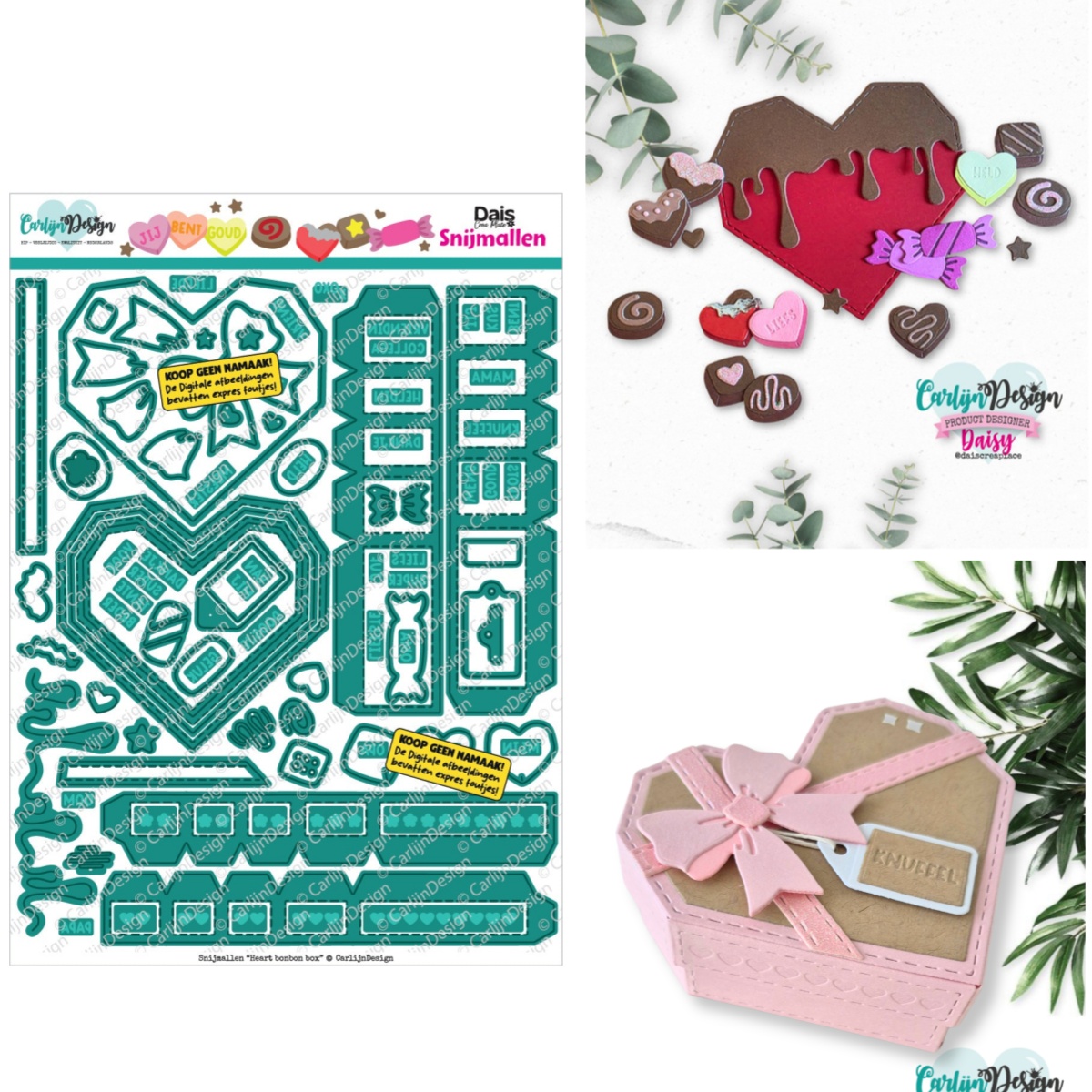 Candle Making And Perfume - Boîte de bonbons en forme de