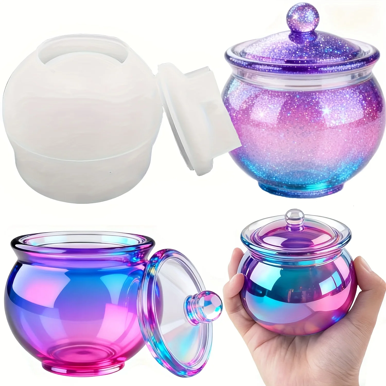 Candle Making Jug - 1 jeu de moules ronds en