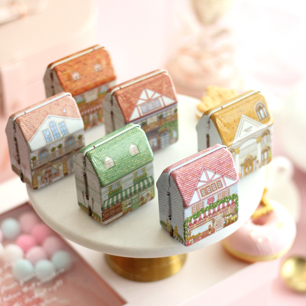6 boîtes en étain miniatures e - Tin Container Lid avis et prix