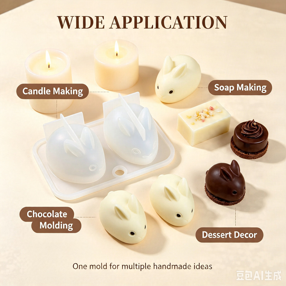 Moule en silicone 3D mini lapi - Candle Making Tutorial avis et prix