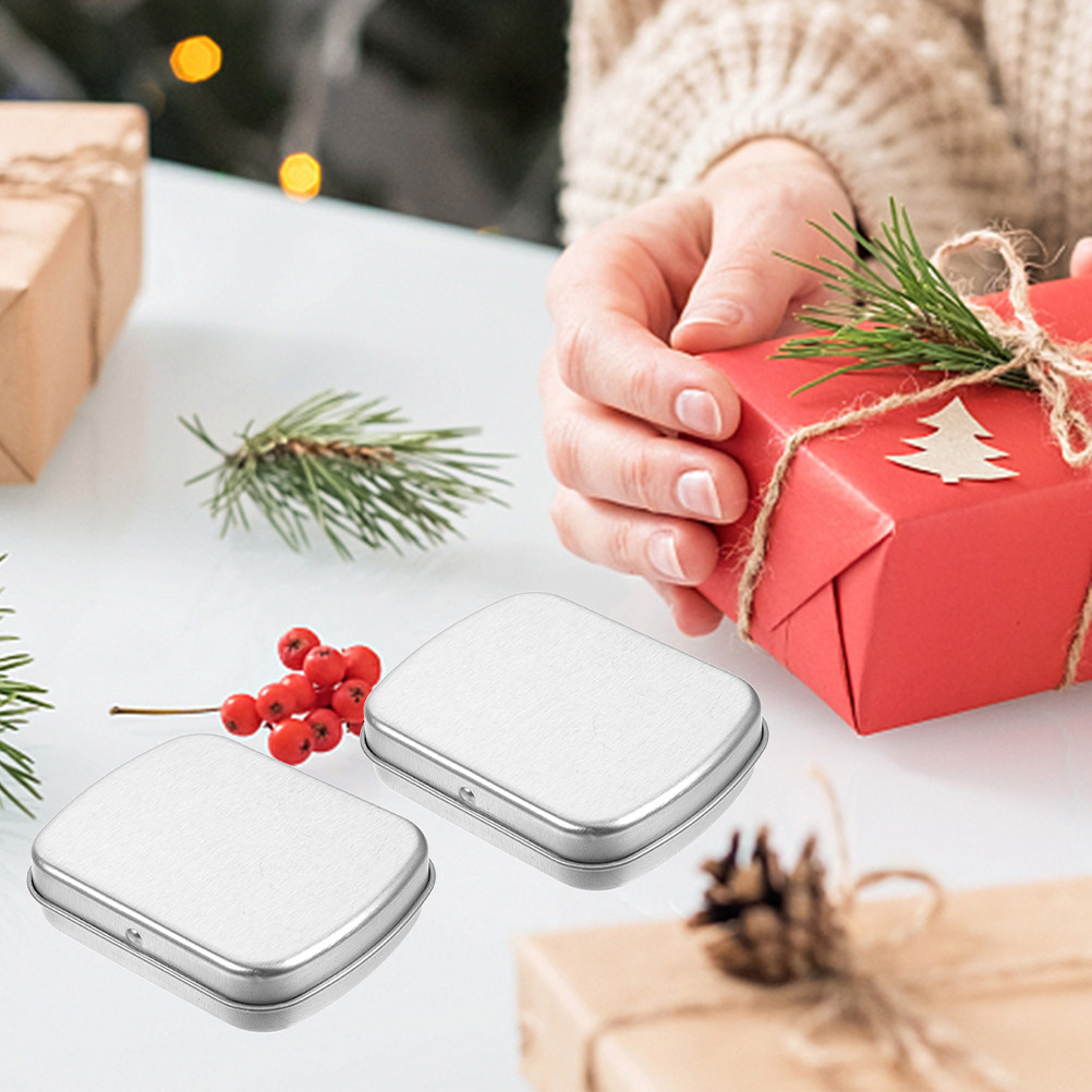 5 boîtes métalliques portables - Tin Container Lid avis et prix