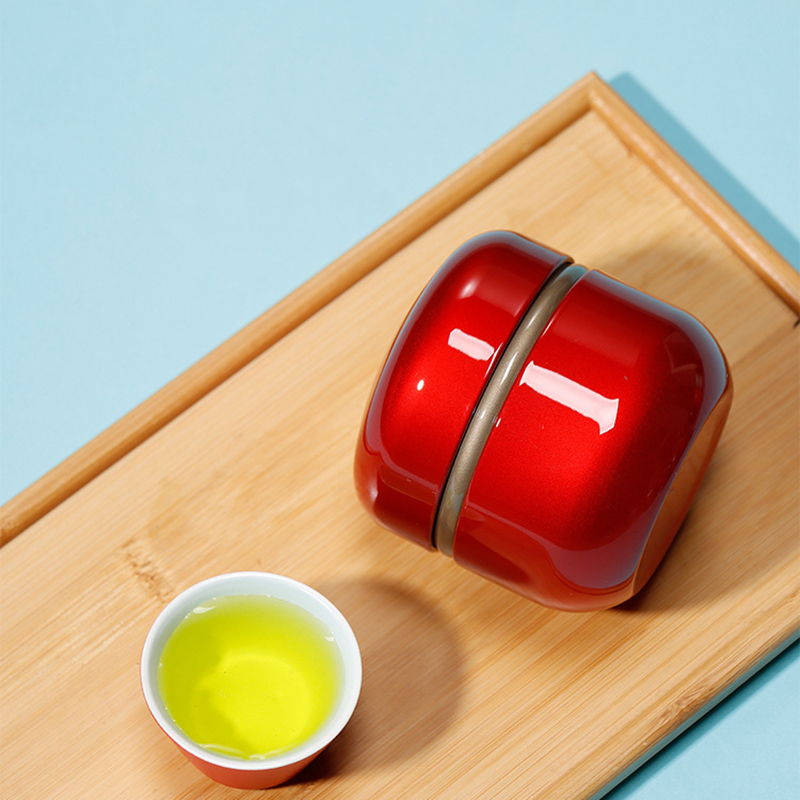 Boîte de stockage de thé en fe - Tin Container Lid avis et prix