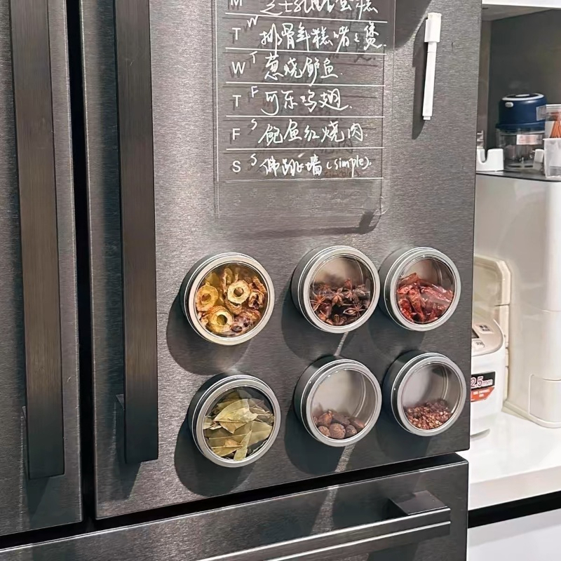 Boîtes à épices magnétiques av - Tin Container Lid avis et prix