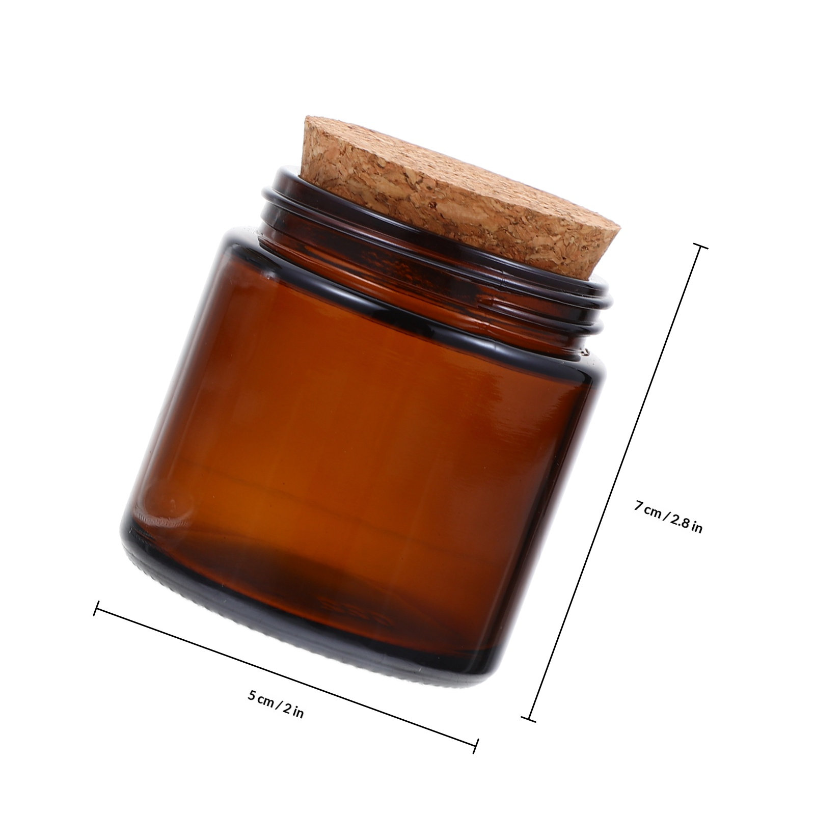 Ensemble de 4 pots en verre de - Candle Making Jars With Lids avis et prix