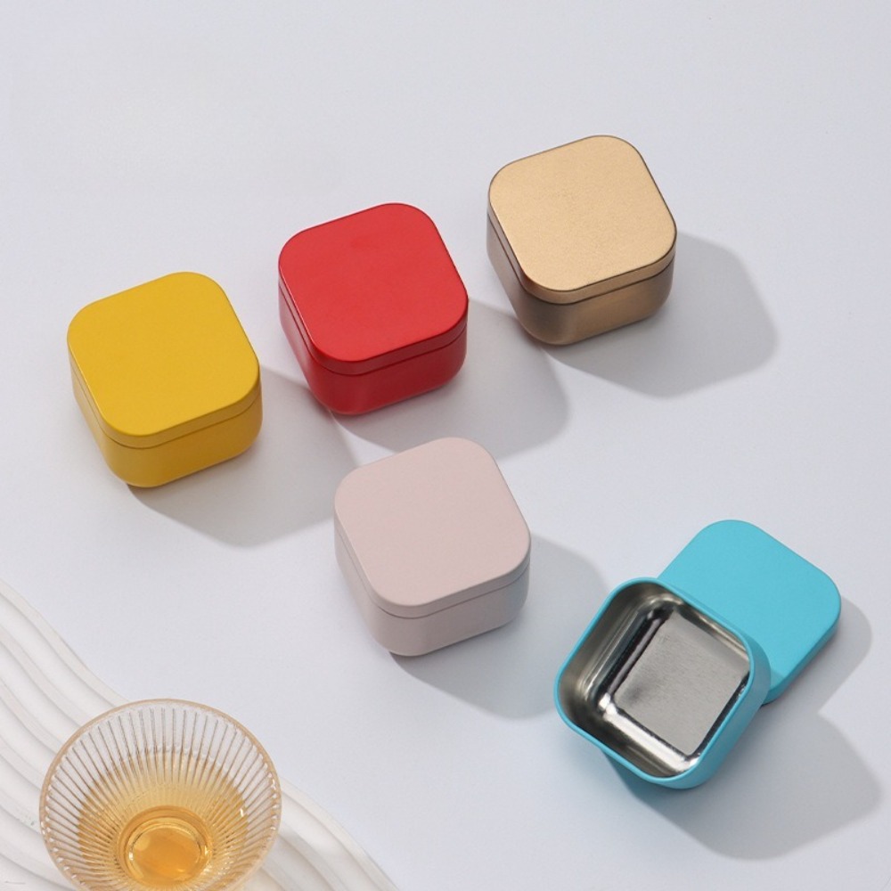 20 pots à bougies carrés vides - Tin Container Lid avis et prix