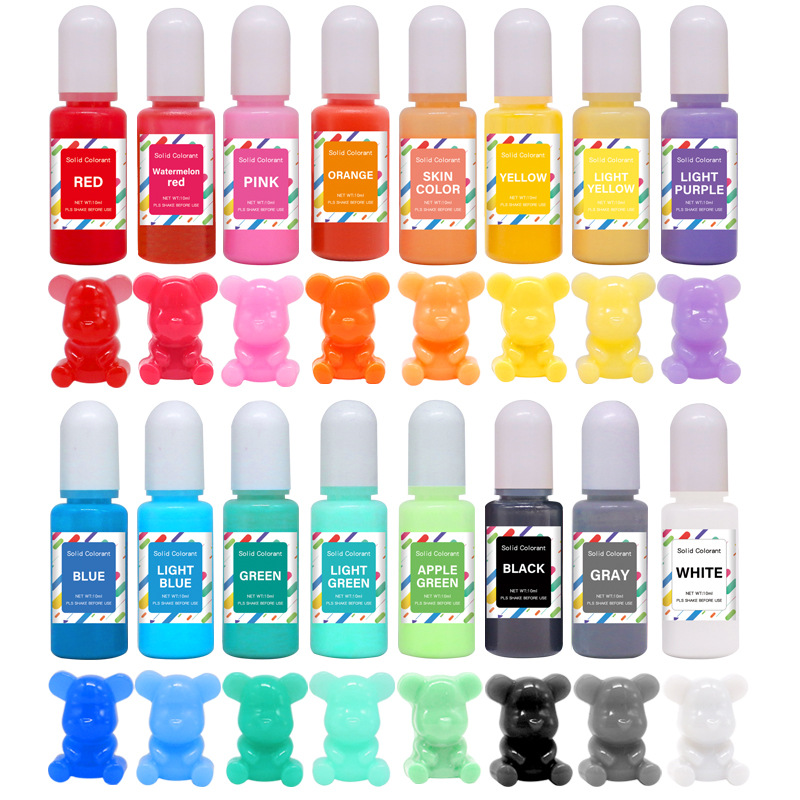 Kit de pigments en résine épox - Candle Making Tutorial avis et prix