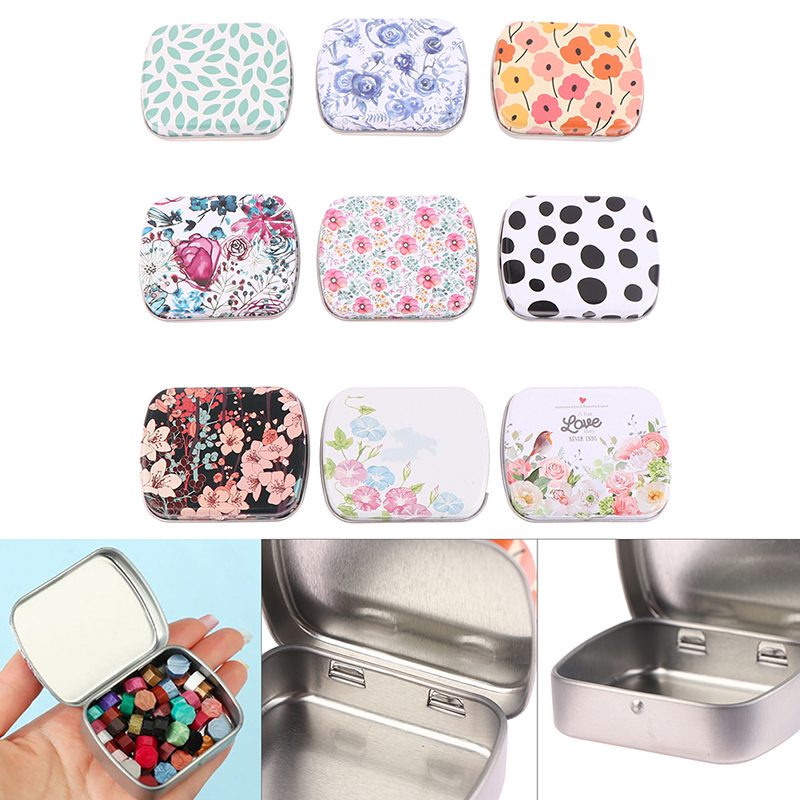 Mini boîte à charnière en méta - Tin Container Lid avis et prix